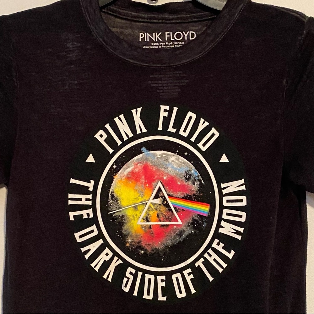 Pink Floyd Band Tee Black Size Medium